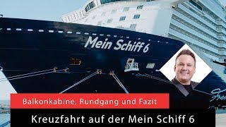 Mein Schiff 6, Kreuzfahrtschiff, Balkonkabine