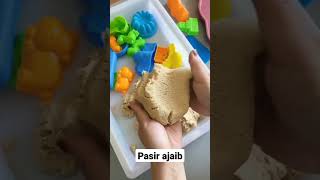 mainan pasir ajaib magic sand cetakan pasir #mainananak #anak #mainananakmurah #toys #educational