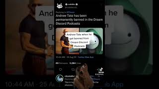 Andrew Tate Banned From.. Dream Discord?