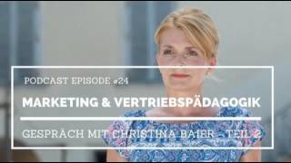 Marketing & Vertriebspädagogik - Teil 2