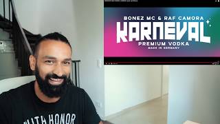 BONEZ MC & RAF CAMORA - KARNEVAL - Live Reaction