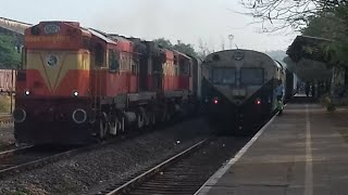 16311/Shri Ganganagar - Kochuveli Express threshing Verna with it's speed