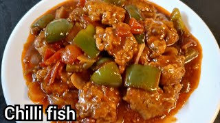 CHILLI FISH RECIPE | CHILLI FISH | RESTAURANT STYLE CHILLI FISH