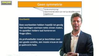 Formuleringsfouten (aflevering 10) - symmetrie