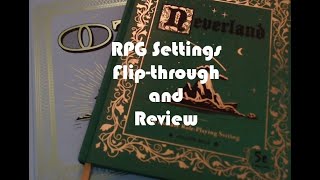 Neverland and Oz: DnD 5e Setting Books - Flip-through and Review