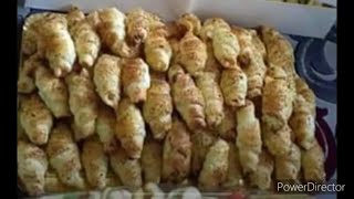 croissants feuilletés au saumon