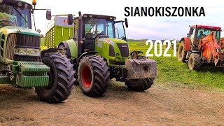 ☆Sianokiszonka☆2021☆Akcja na 5 ciągników☆1 pokos ☆