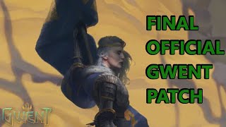 The LAST Official Patch For Gwent With A HUGE New System!