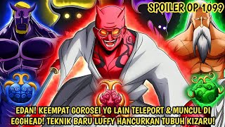 SPOILER OP 1109 - GILA! EMPAT GOROSEI LAIN TELEPORT & MUNCUL DI EGGHEAD! SERANGAN NIKA HNCRKN KIZARU