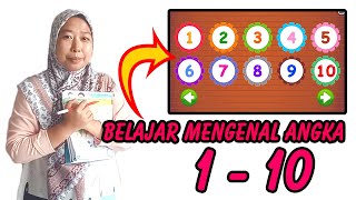 Video Pembelajaran Paud | Belajar Mengenal Angka 1-10 Melalui Lagu