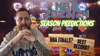 MY 2023/24 NBA SEASON PREDICTIONS 🏀🔮