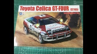 Aoshima/Beemax 1:24, Toyota Celica GT-Four, ST165 (1990, Safari Rally) - Box Review