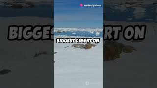 World's largest desert is NOT what you think! #ytshorts #shorts #facts #travel #antarctica #viral