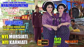 TAYUB TUBAN LIVE JARUM NYI KARNIATI & NYI MURSIATI KYAI MADURETNO FULL SIANG