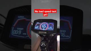 No load speed Test on the Yume Hawk Hyperscooter. Subscriber request #hyperscooter #pev #shorts