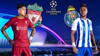 Liverpool vs Porto ● Champions League 2021 Highlights | eFootball 2022 Prediction | PEStation