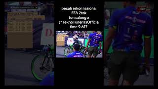 Mantap IDC Hari Ini Ton Saleng FFA Riyanto Pecah Rekor Best Time Nasional 402m Bareng Tekno Tuner HS