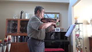 Felix Mendelssohn's Wedding March unaccompanied violin