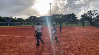 TBT national white 10u Major castillo jr