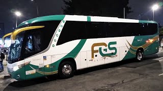 Campinas/São Paulo noturno e no corredor com a FGS Turismo só para registro