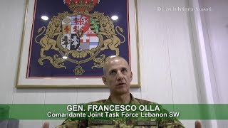 LIBANO: INTERVISTA AL GEN. FRANCESCO OLLA, COMANDANTE UNIFIL SW (1)