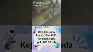 Detik-detik pelaku begal beraksi