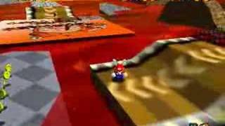 Super Mario 64 - LLL Red Coins - Wing Capped Coins