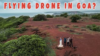 FLYING Drone | Last Day in Goa | Reach Vagator to Madgaon in 100/- Rupees | Drone Shots | Goa Vlog