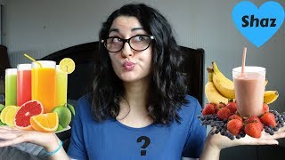 Juices vs Smoothies - How to keep your sugars LOW!