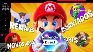 #89 Ports + remakes e requentados: as apostas para a Nintendo Direct 2024 (ft. @Hagazo)