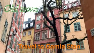 Travel to Gamla stan ( old city ) with Friends | Made By MrHomiKhan #stockholmsweden #VLOG