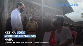 Ketika Joko Widodo Menangis Haru