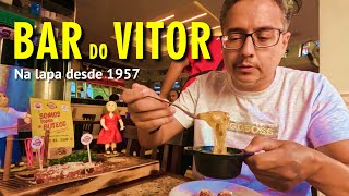 Tradicional Bar do Vitor na Lapa desde 1957