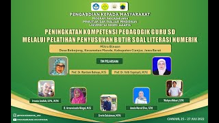 Pengabdian Pada Masyrakat Program Pascasarjana Penelitian dan Evaluasi Pendidikan UNJ