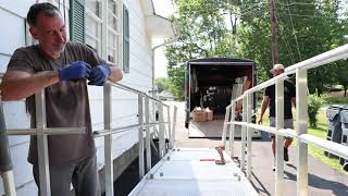 Lawrence Bowman got a National Ramp installed