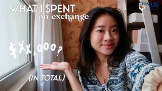 EVERYTHING I spent on NUS EXCHANGE (Student Exchange Programme) + tips to save money