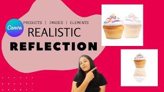 Super Easy to create Realistic Reflections Effects in Canva! | Photo Reflections | Graphic Designing