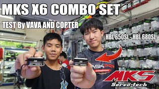 MKS X6 COMBO SET TEST By vava and copter