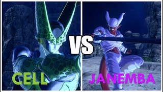 CELL VS JANEMBA DRAGON BALL XENAOVERSE 2