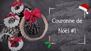 Jour 3 - Tutoriel Macramé - Couronne de Noël — Débutant