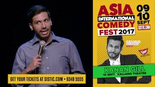 Kanan Gill - Asia International Comedy Fest - TVC