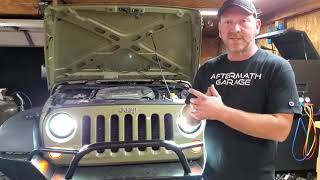 2013 Jeep Wrangler JKU Headlight Installation