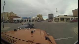 Dash cam accident near miss