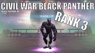 Marvel Contest of Champions | BLACK PANTHER CIVIL WAR RANK 3!