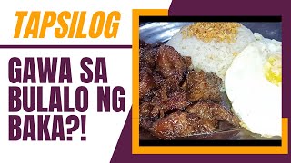 Kakaibang TAPA, gawa sa BULALO ng BAKA?! 😲 | Filipino Food Cooking Tutorial | Food Hug: The Fam Vlog