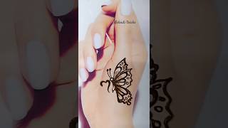 Butterfly tattoo mehndi design😍 | mehndi tattoo design | mehndi design #shorts