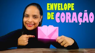 DIA DAS MÃES - ENVELOPE DE CORAÇÃO