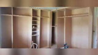 Corner wardrobe