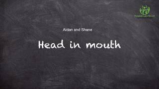 Head in Mouth by Aidan Midgley & Shane Soh