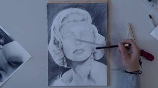 Jak narysować portret? Marilyn Monroe